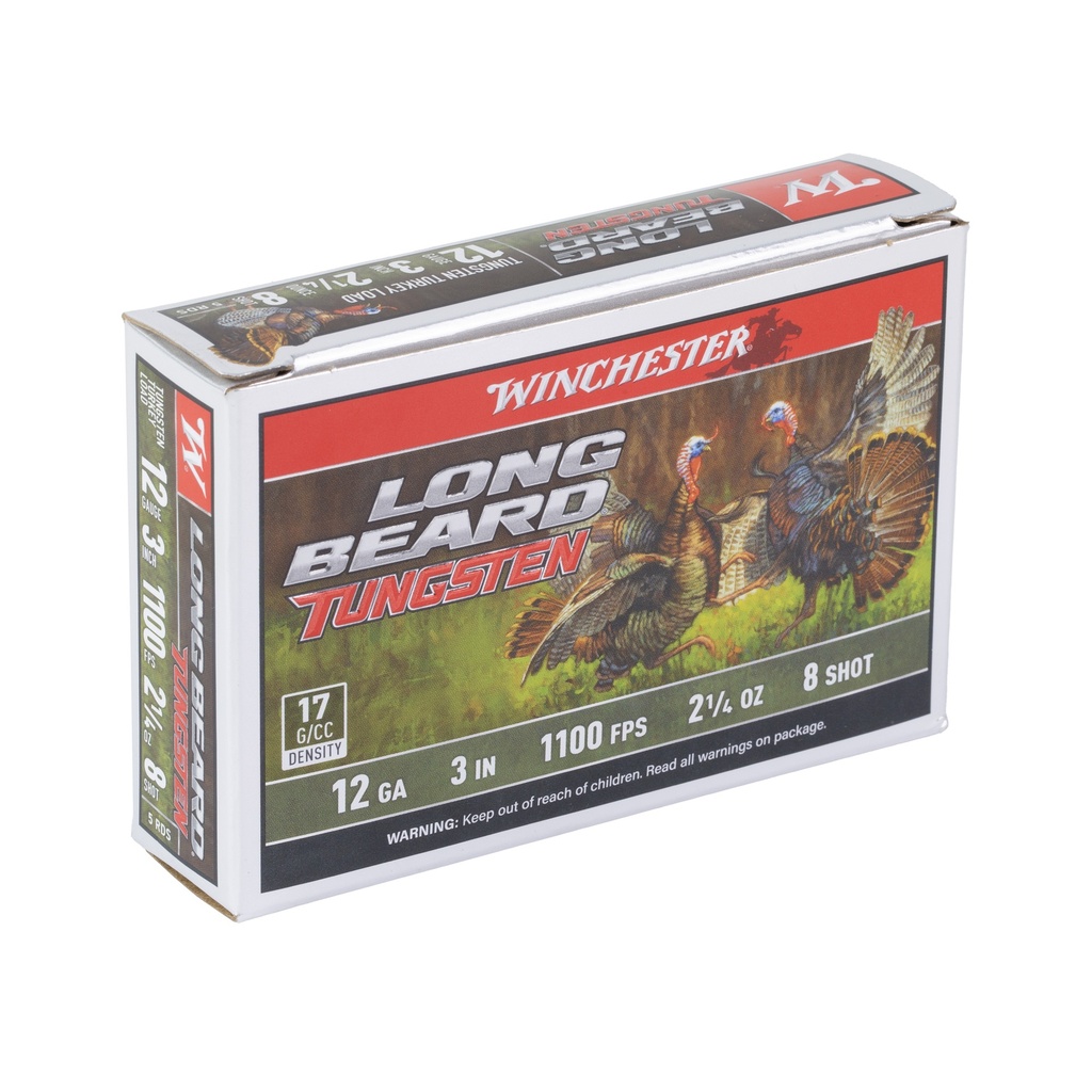 Winchester Ammunition WIN LONG BEARD TS17 12GA 3" #8 5/50 1