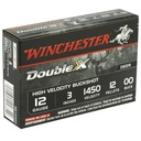 Winchester Ammunition WIN DBL X HV 12GA 3" 00BK 12P 5/250 1