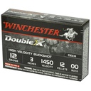 Winchester Ammunition WIN DBL X HV 12GA 3" 00BK 12P 5/250 2