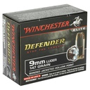 Winchester Ammunition WIN DEFENDER 9MM 147GR JHP 20/200 1