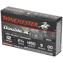 Winchester Ammunition WIN DBL X HV 12GA 2.75" 00BK 9P 5/ 2