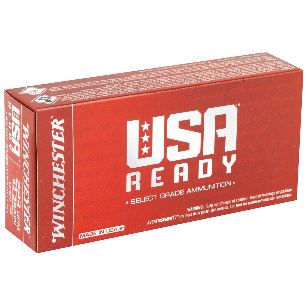 Winchester Ammunition WIN USA RDY 223REM 62GR 20/200 1