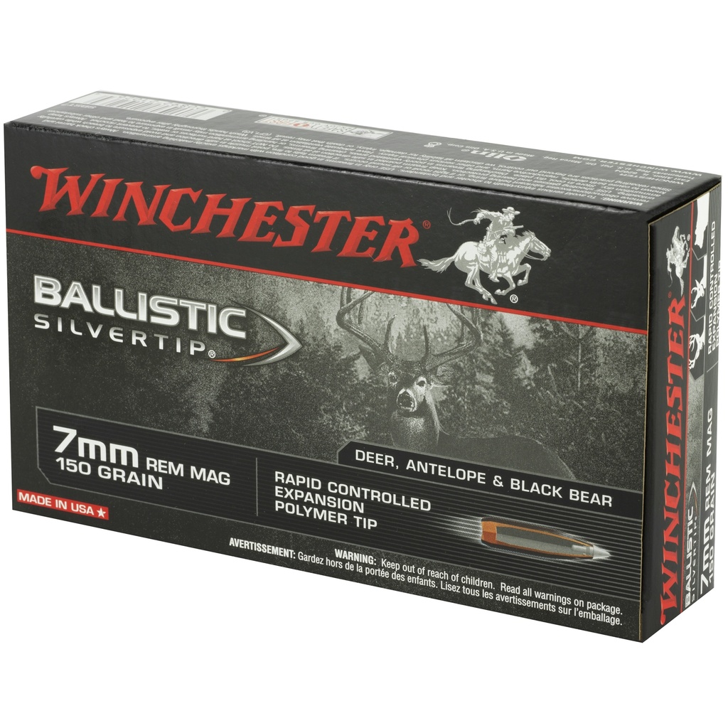 Winchester Ammunition WIN BLSTC TIP 7MM MAG 150GR 20/200 2