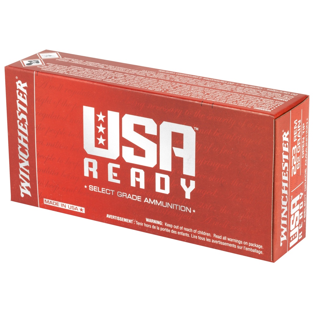 Winchester Ammunition WIN USA RDY 223REM 62GR 20/200 2