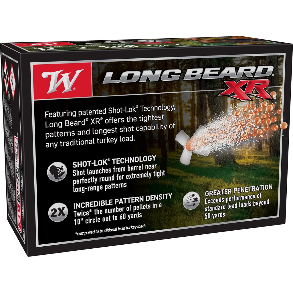 Winchester Ammunition WIN LB XR TRKY 12GA 3" #4 10/100 1