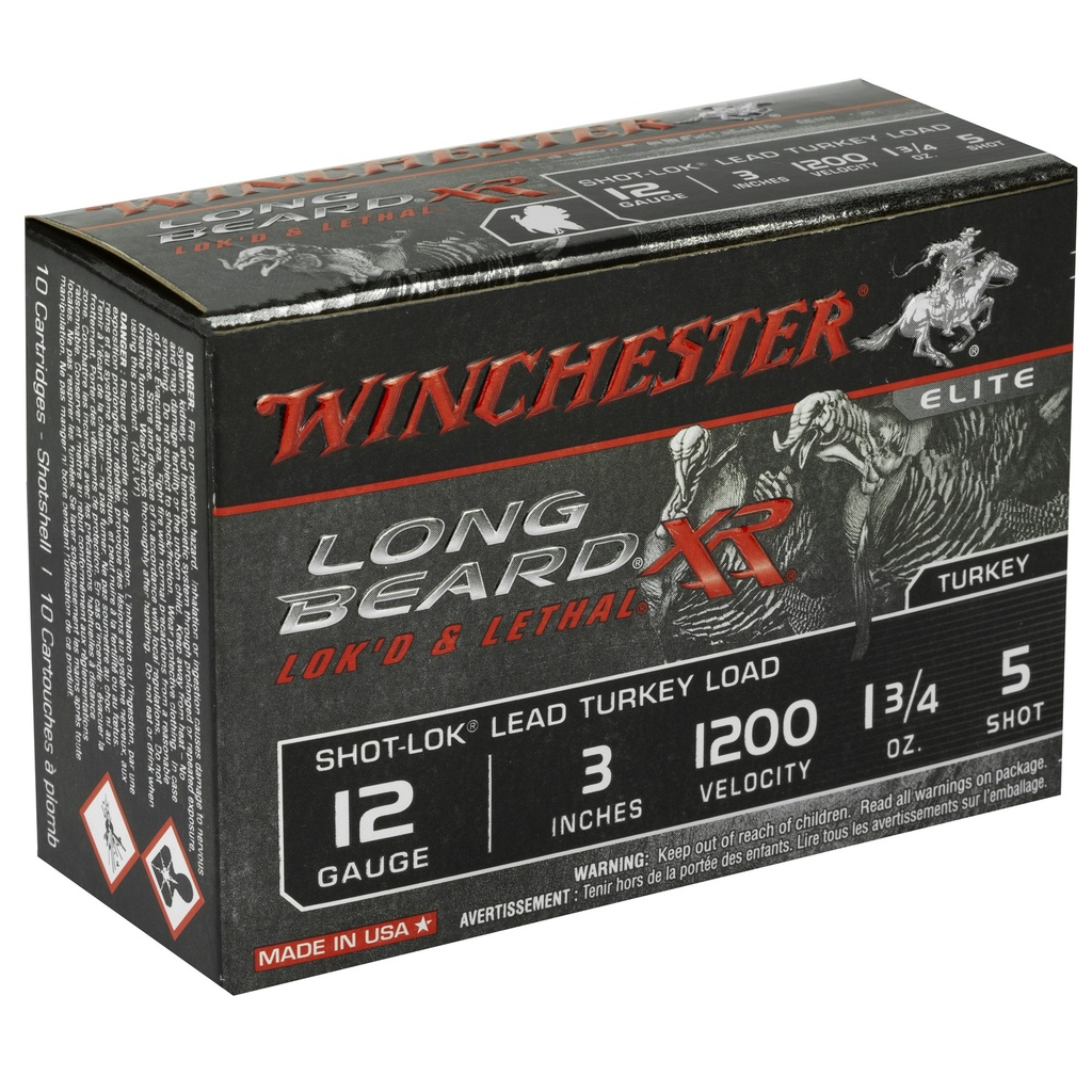 Winchester Ammunition WIN LB XR TRKY 12GA 3" #5 1.75OZ 10/ 1