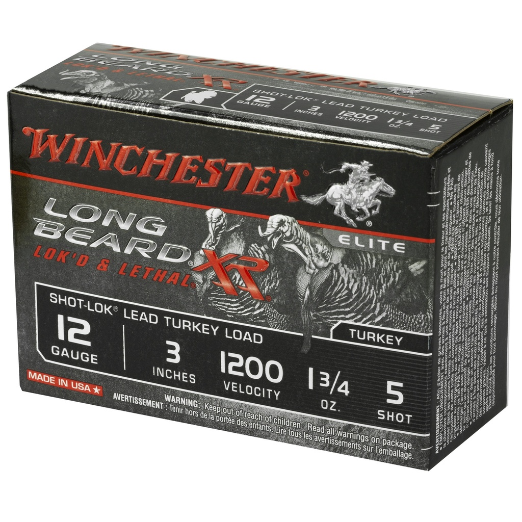 Winchester Ammunition WIN LB XR TRKY 12GA 3" #5 1.75OZ 10/ 2
