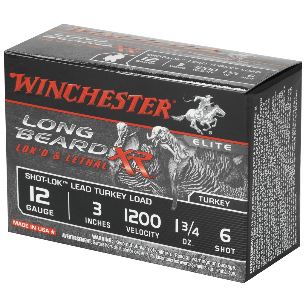 Winchester Ammunition WIN LB XR TRKY 12GA 3" #6 1.75OZ 10/ 2