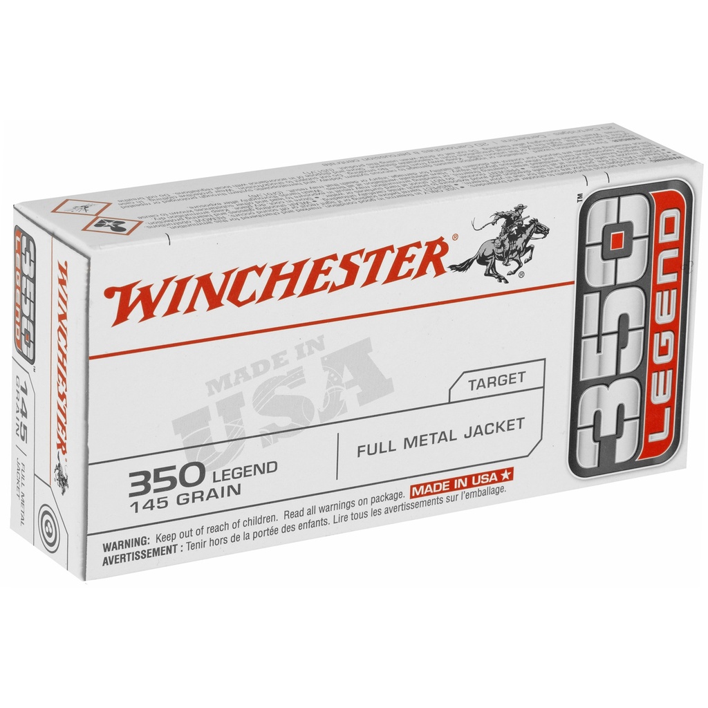 Winchester Ammunition WIN USA 350 LEGEND 145GR FMJ 20/200 1