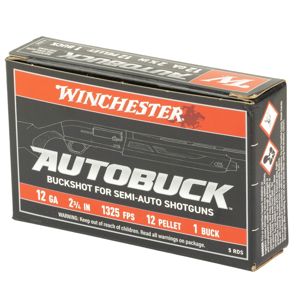 Winchester Ammunition WIN SUPRX 12GA 2.75" BUCKSHT 1 5/250 2