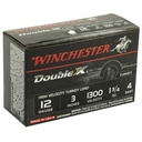Winchester Ammunition WIN DBL X HV TRKY 12GA 3" #4 10/100 1