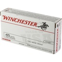 Winchester Ammunition WIN USA TRGT 45AUTO 185GR FMJ 50/500 2