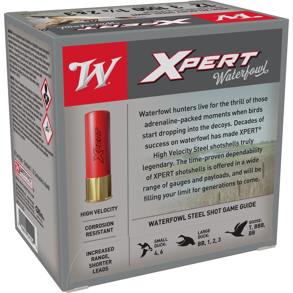 Winchester Ammunition WIN SPX XPRT HV 12GA 3" #2 25/250 1