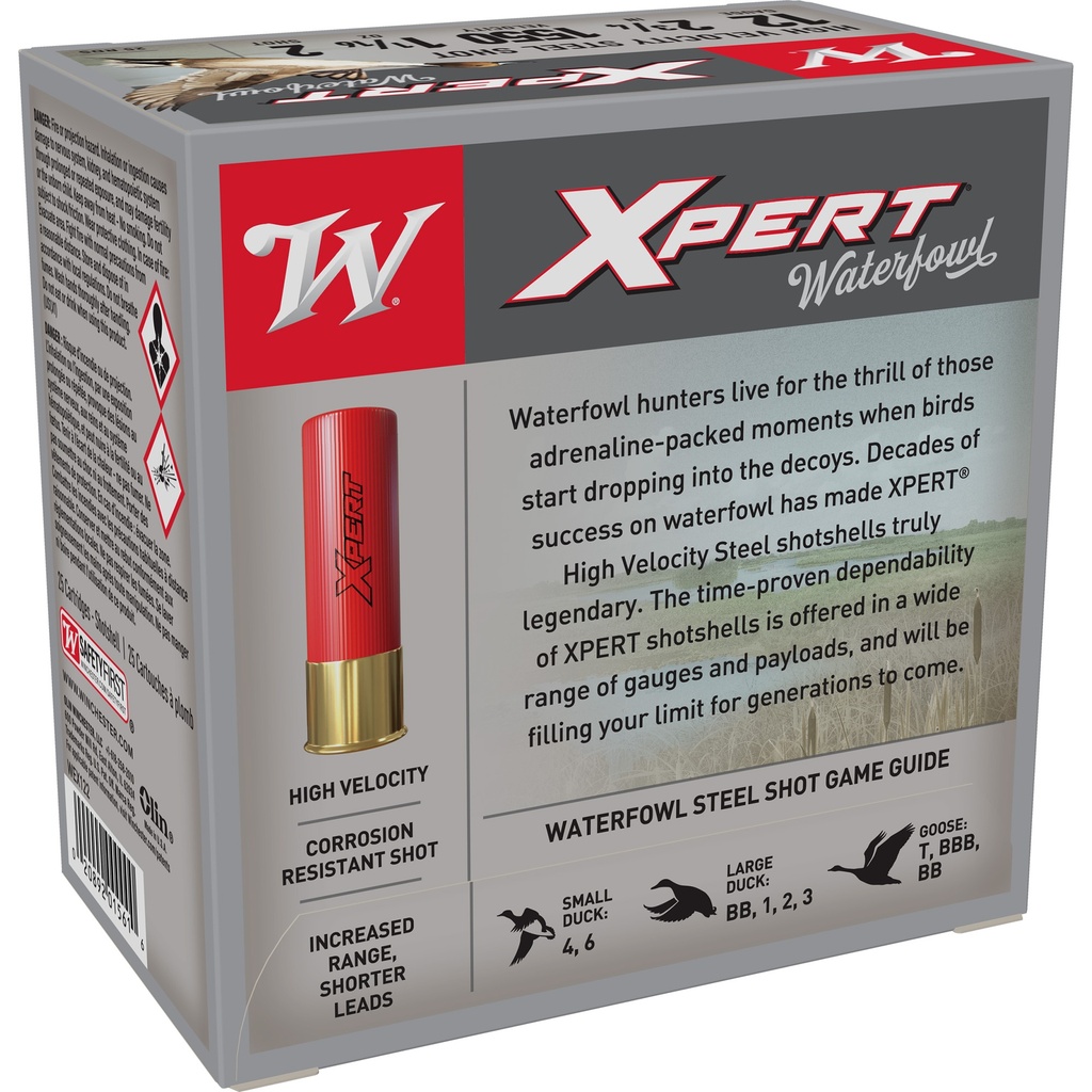 Winchester Ammunition WIN XPERT HV 12GA 2.75" #2 25/250 1