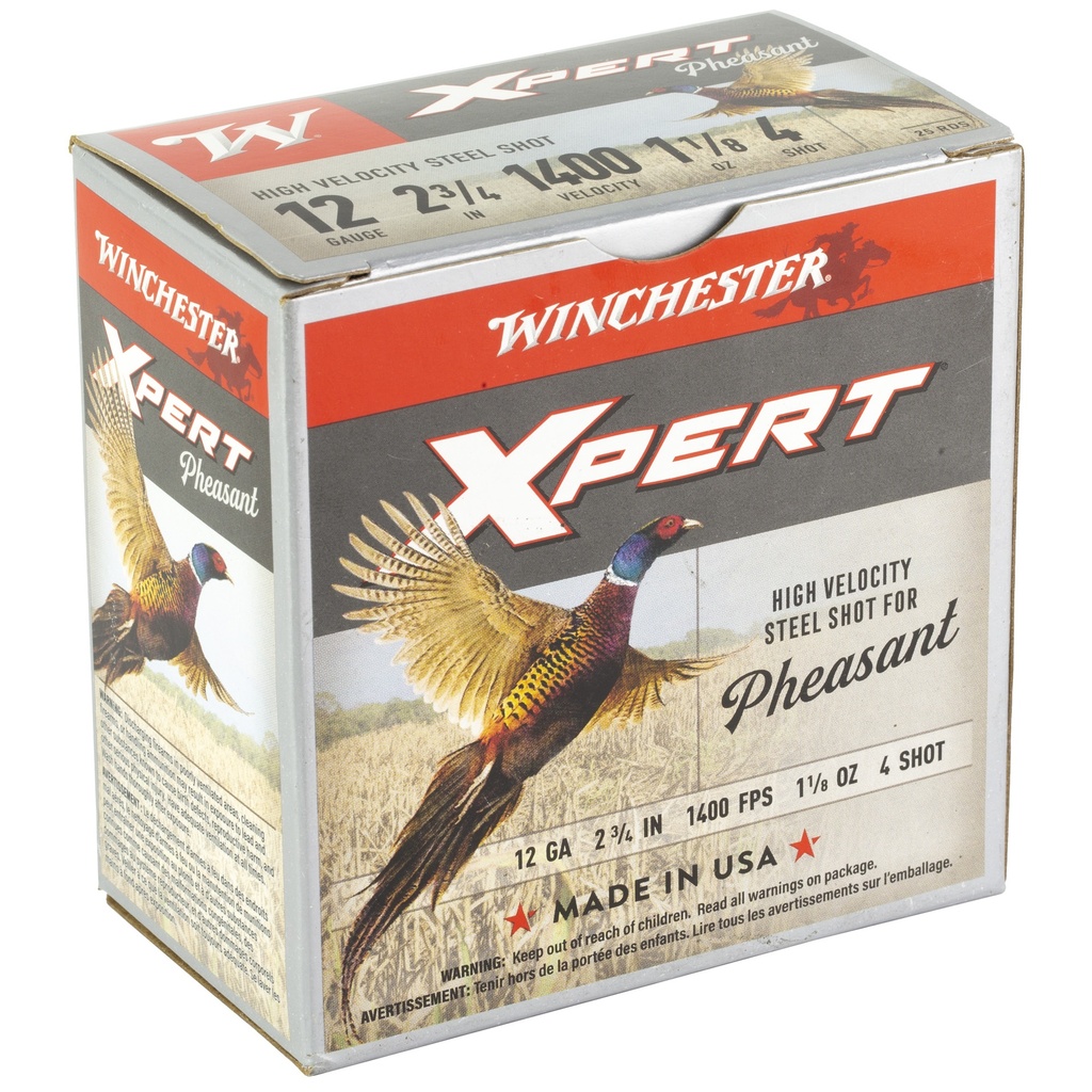 Winchester Ammunition WIN XPRT STL 12GA 2-3/4" #4 25/250 1