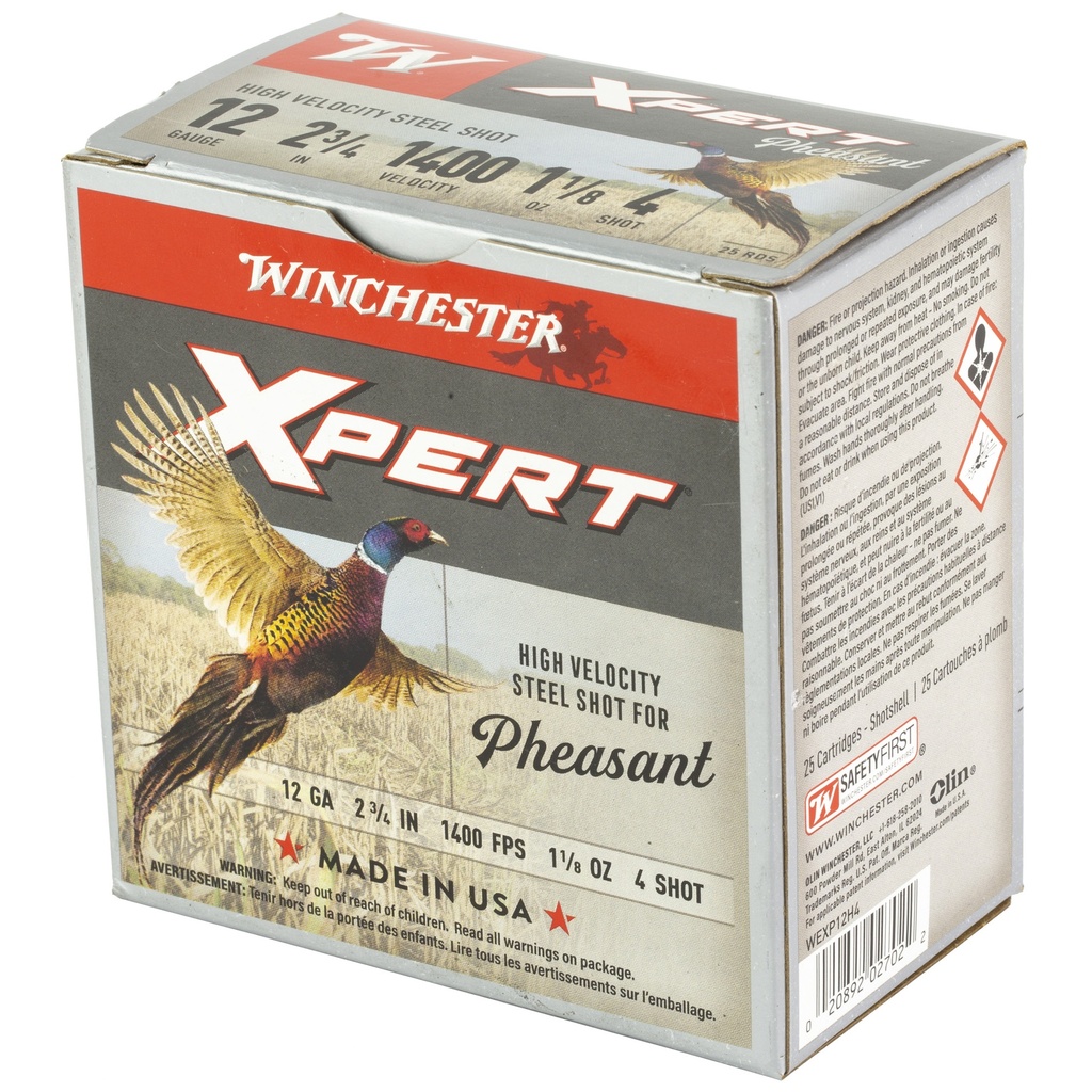 Winchester Ammunition WIN XPRT STL 12GA 2-3/4" #4 25/250 2