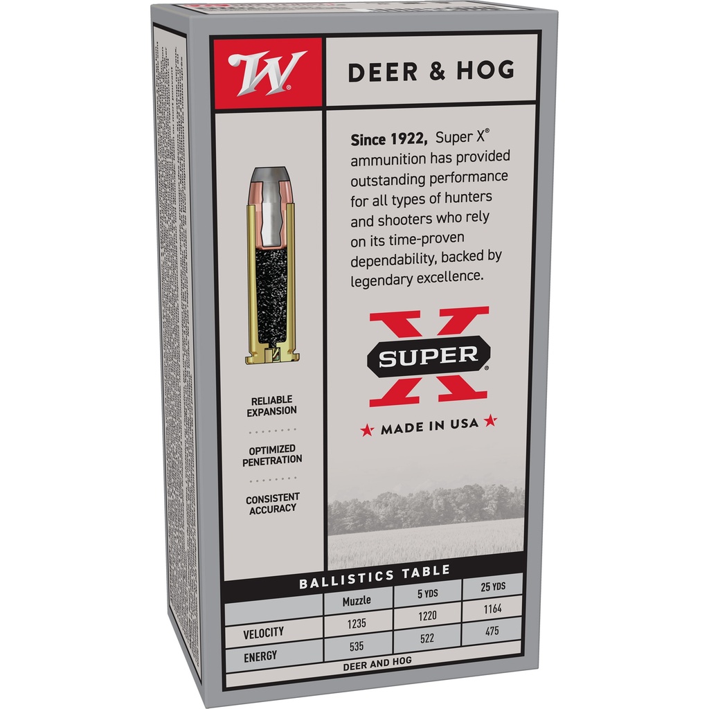 Winchester Ammunition WIN SPRX 357MAG 158GR JSP 50/500 1