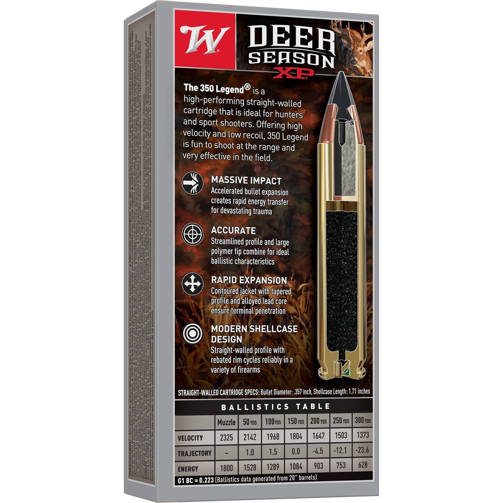 Winchester Ammunition WIN DEER SSN 350 LEGEND 150GR 20/200 1