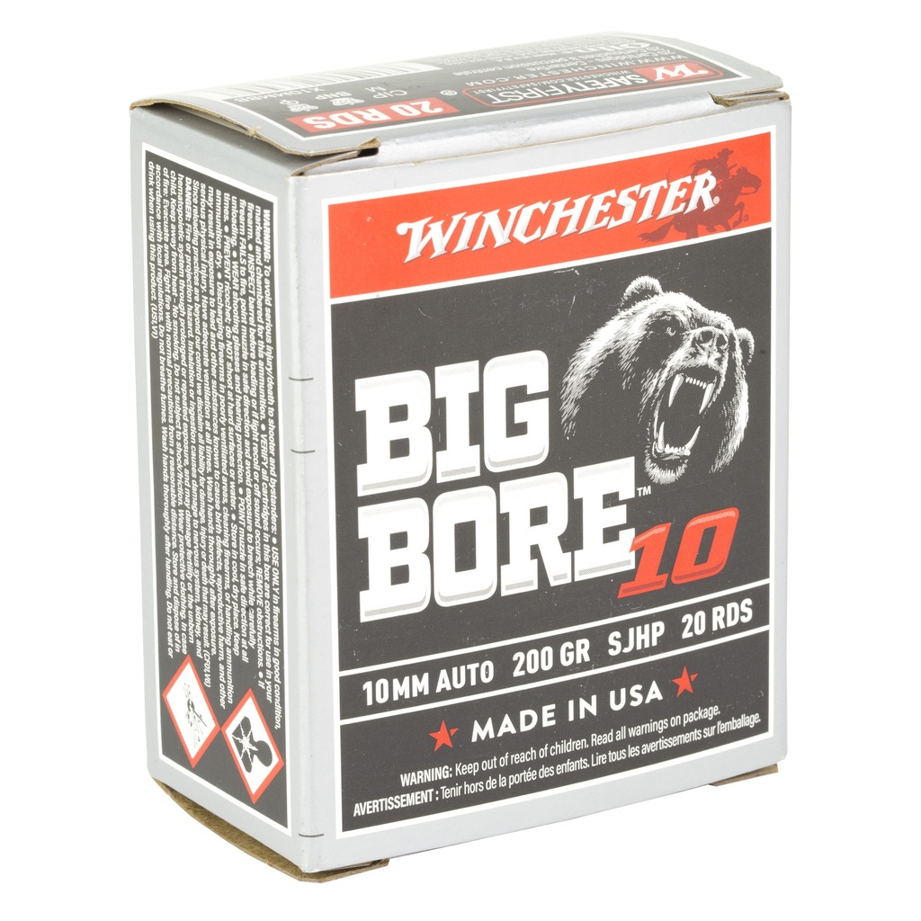 Winchester Ammunition WIN BIG BORE 10MM 200GR 20/200 1