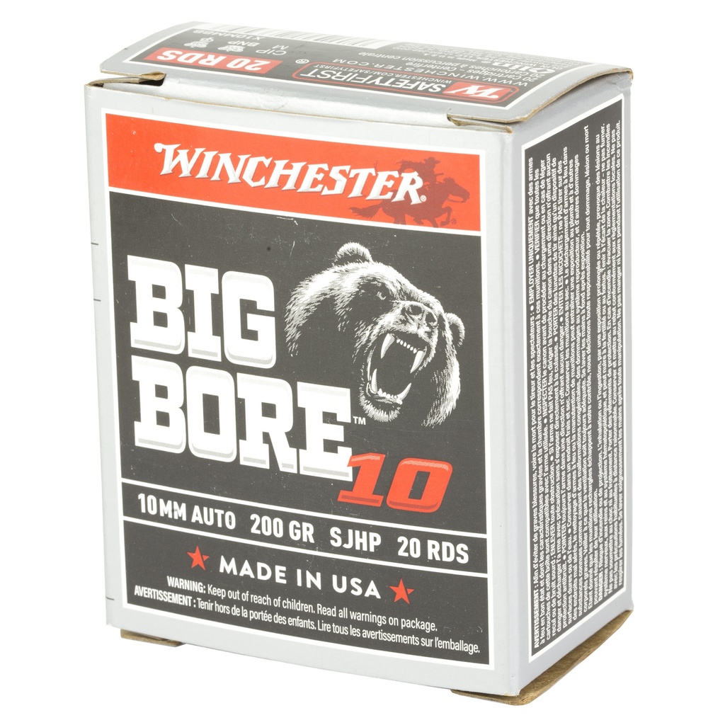 Winchester Ammunition WIN BIG BORE 10MM 200GR 20/200 2