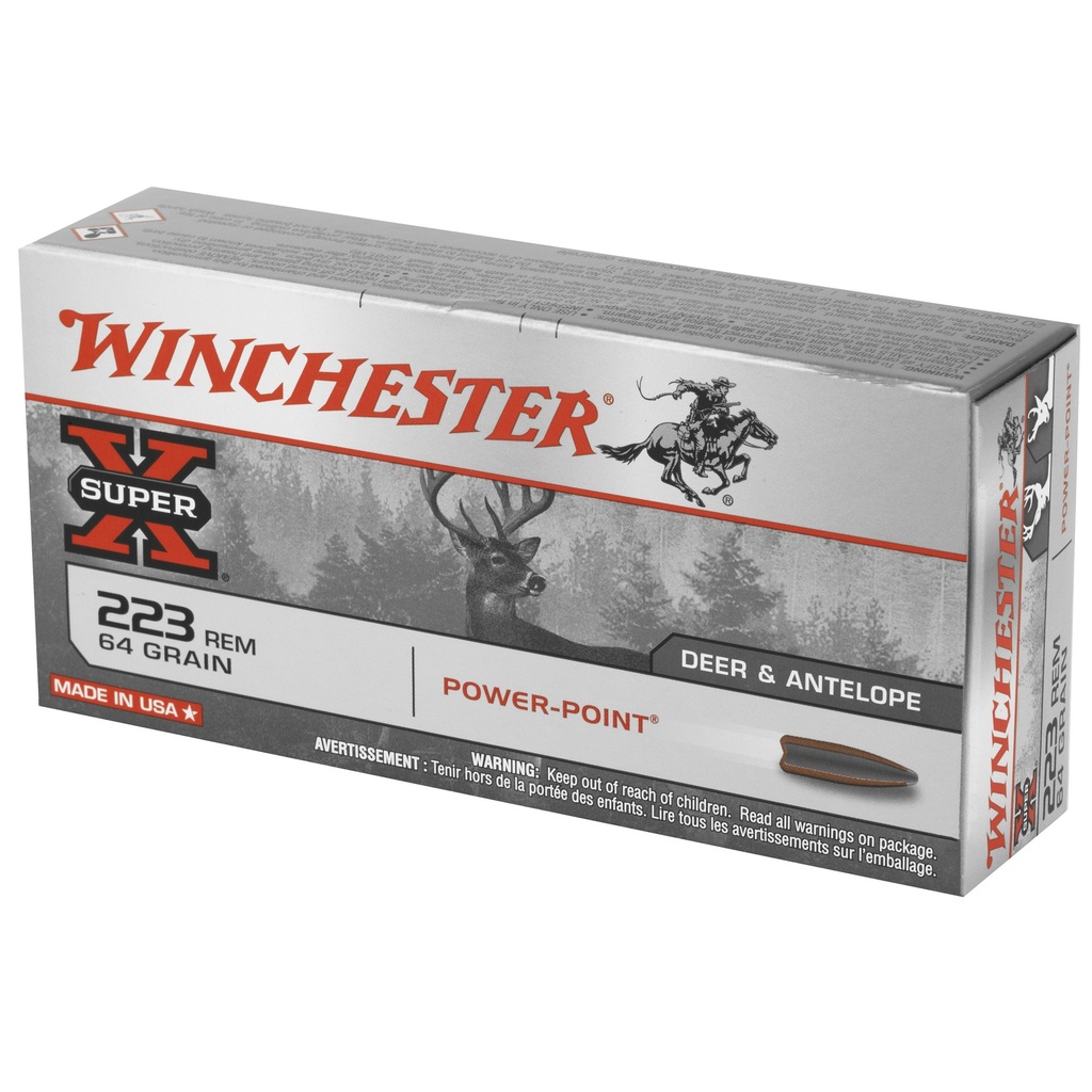 Winchester Ammunition WIN SPRX 223REM 64GR PP 20/200 2