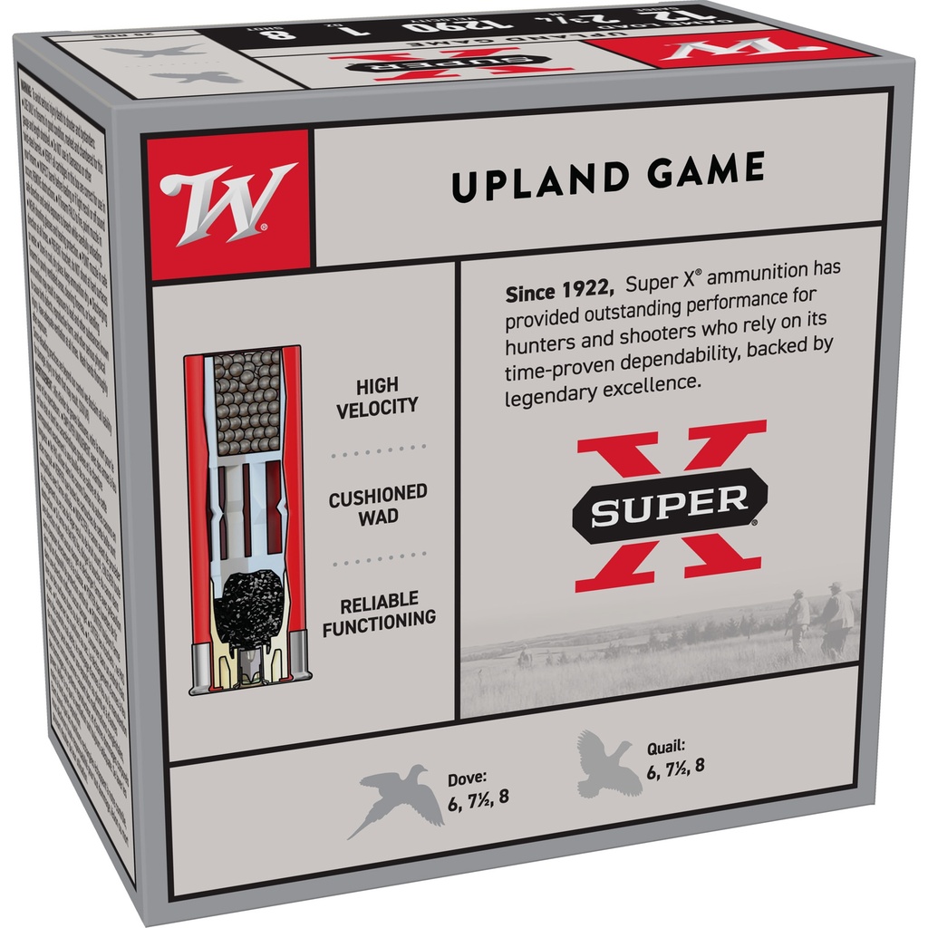 Winchester Ammunition WIN SPRX 12GA 2.75" #8 25/250 1