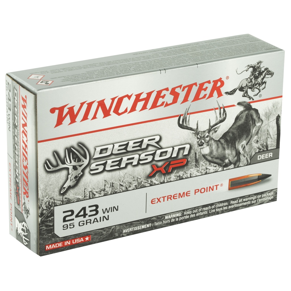 Winchester Ammunition WIN DEER SEASON 243WIN 95GR 20/200 1