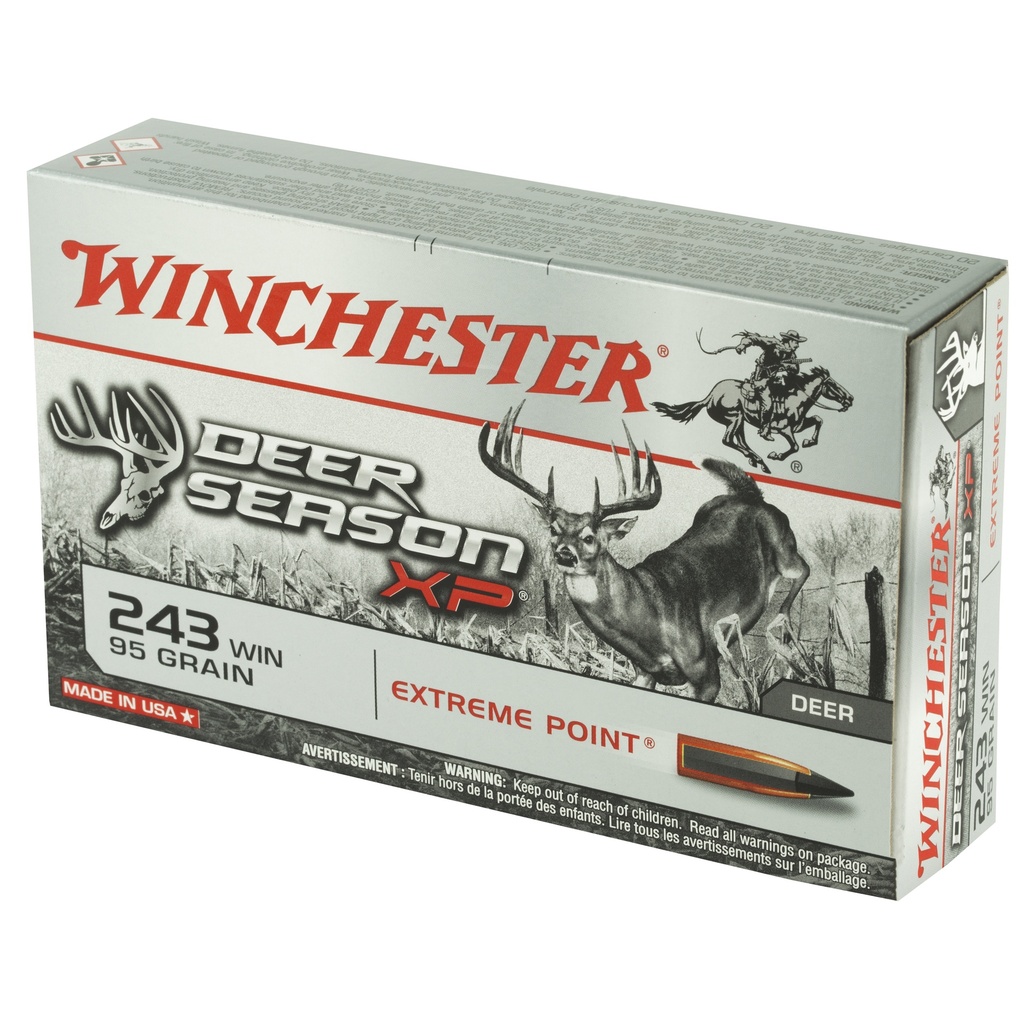 Winchester Ammunition WIN DEER SEASON 243WIN 95GR 20/200 2