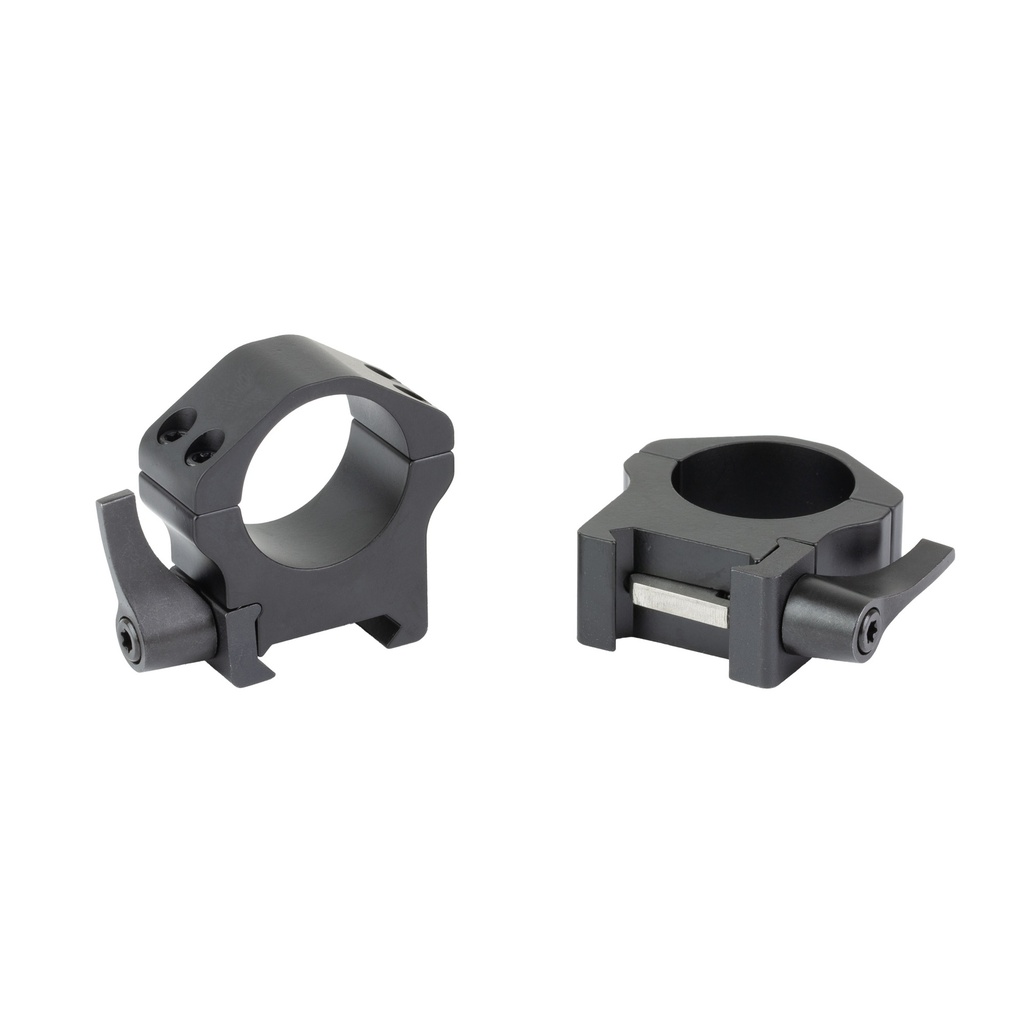 WARNE MAXIMA 1" HRZ QD MED RINGS BLK 1