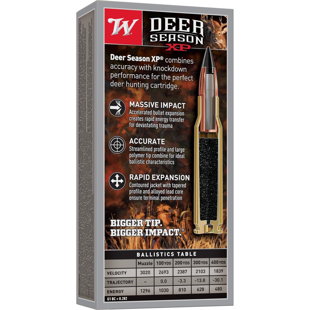 Winchester Ammunition WIN DEER SEASON 223REM 64GR 20/20 1