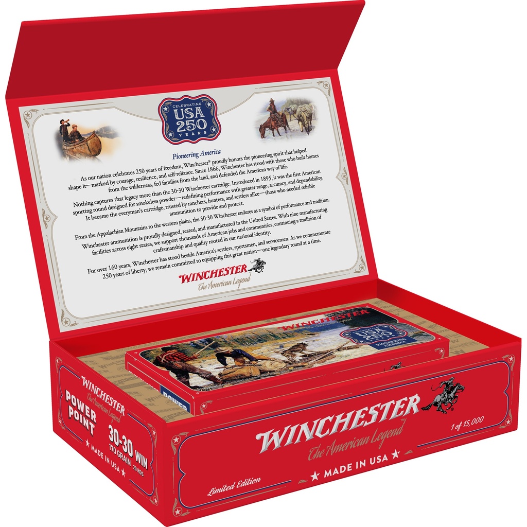 Winchester Ammunition WIN PP 250TH 30-30WIN 170GR 20/120 1