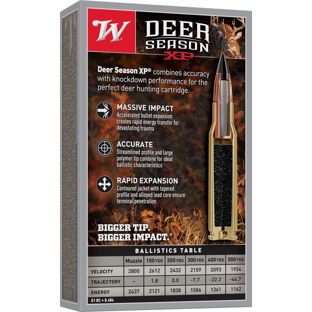 Winchester Ammunition WIN DEER SEASON XP 7MM-08 REM 140GR 1