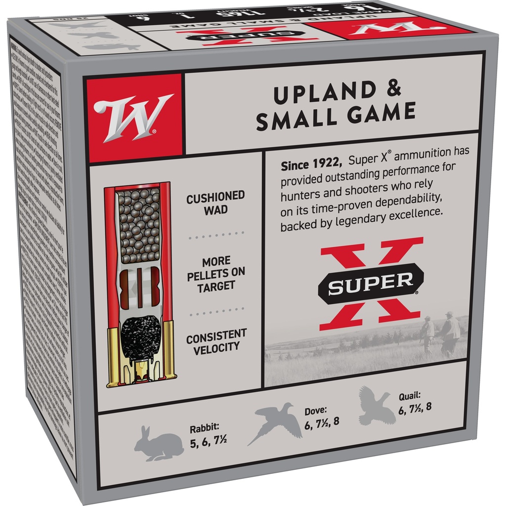Winchester Ammunition WIN SPRX 16GA 2.75" #6 25/250 1