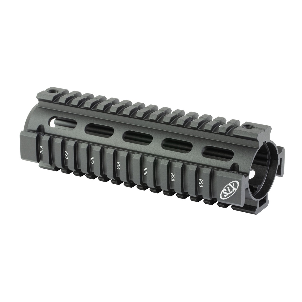 XTS AR-15 2-PIECE QUAD RAIL BLACK 1