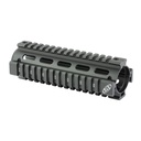 XTS AR-15 2-PIECE QUAD RAIL BLACK 1