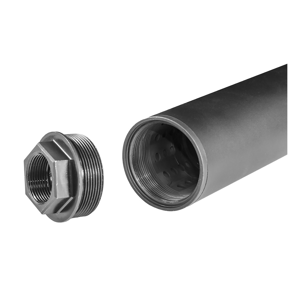 Yankee Hill Machine Co YHM 1/2"-36 CRBNE ADPTR SDWNR M2 BLK 1
