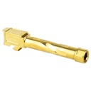 Zaffiri Precision ZAF BBL FOR GLOCK 19 4.5" TB GOLD 1