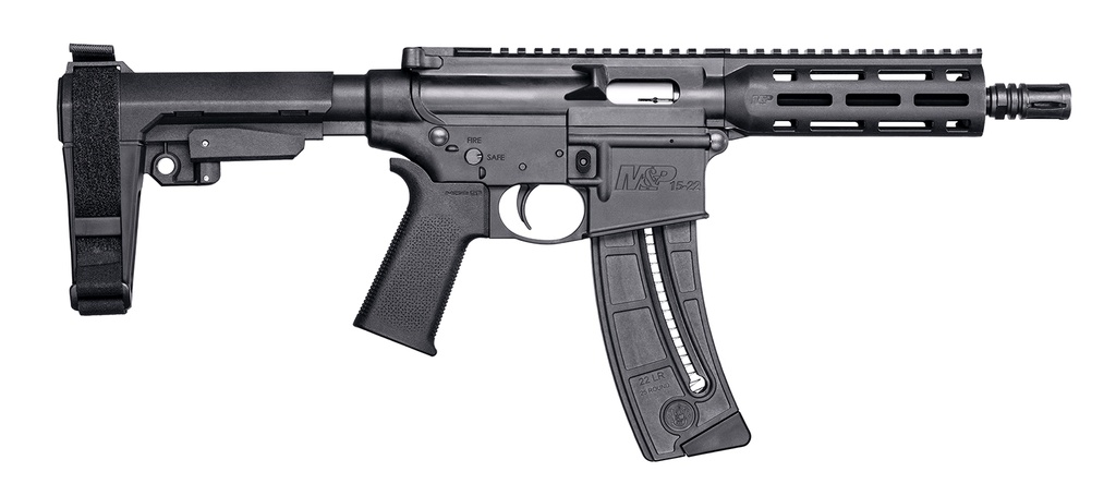 Smith and Wesson M&P15-22 PISTOL 22LR 8" 25+1 1