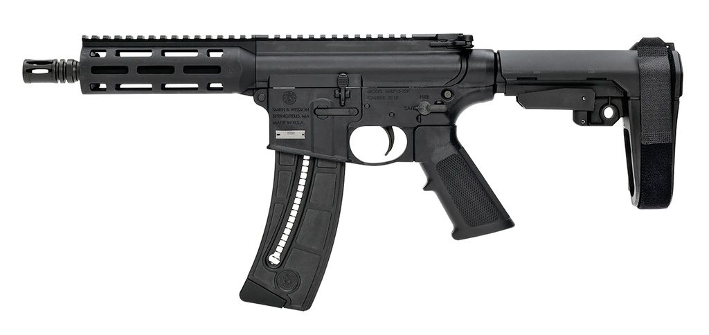 Smith and Wesson M&P15-22 PISTOL 22LR 8" 25+1 2