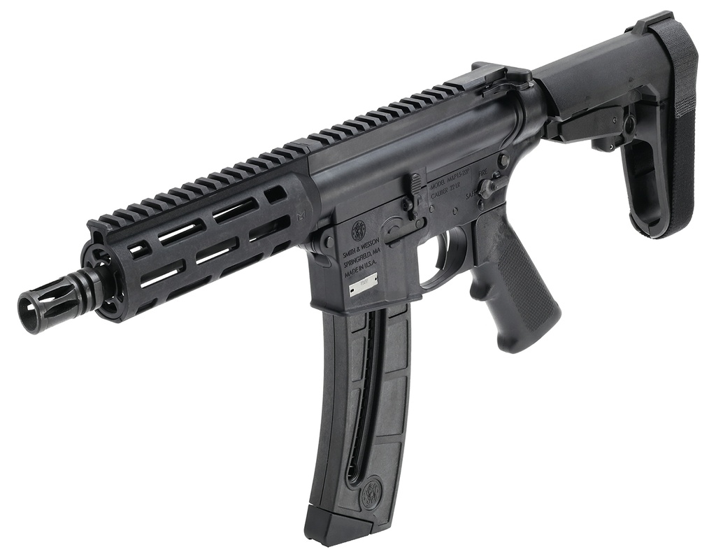 Smith and Wesson M&P15-22 PISTOL 22LR 8" 25+1 3