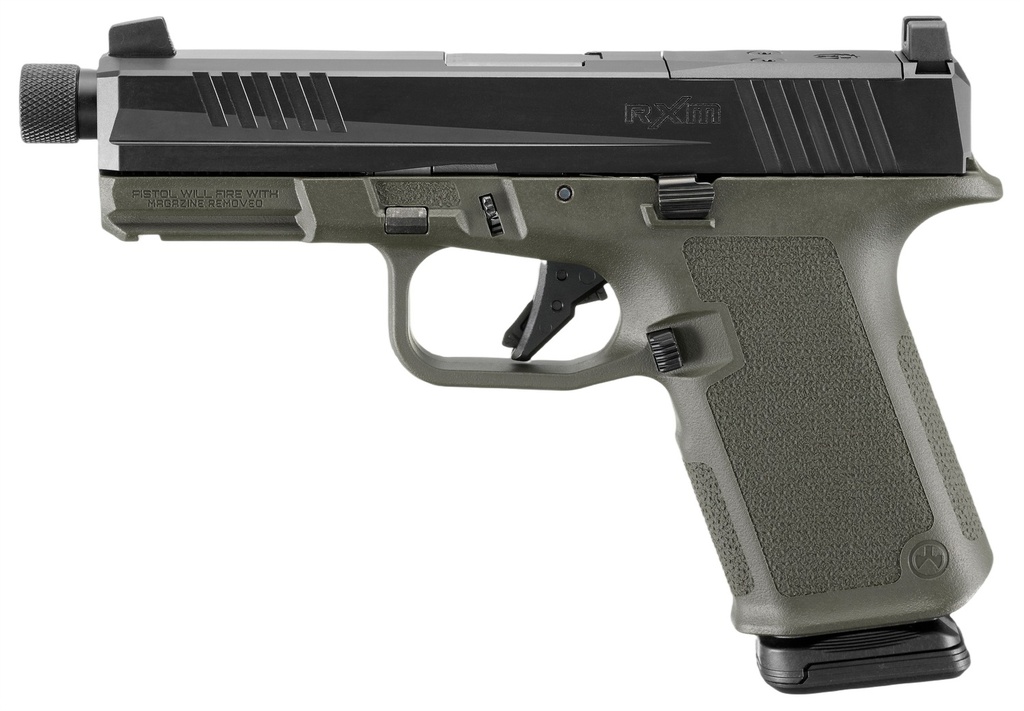 Ruger RXM 9MM BLK/ODG 15+1 4.5" TB 2