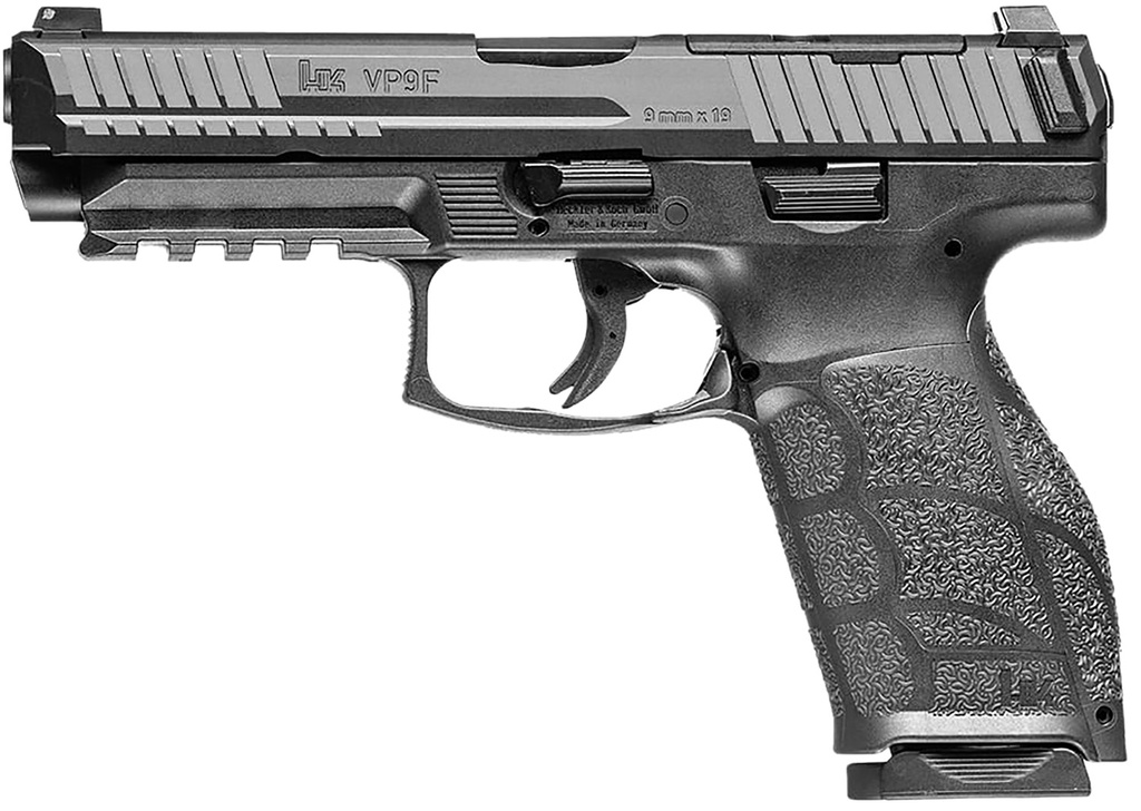 Heckler and Koch (HK USA) VP9A1 F 9MM BLK 20+1 NS OR 2