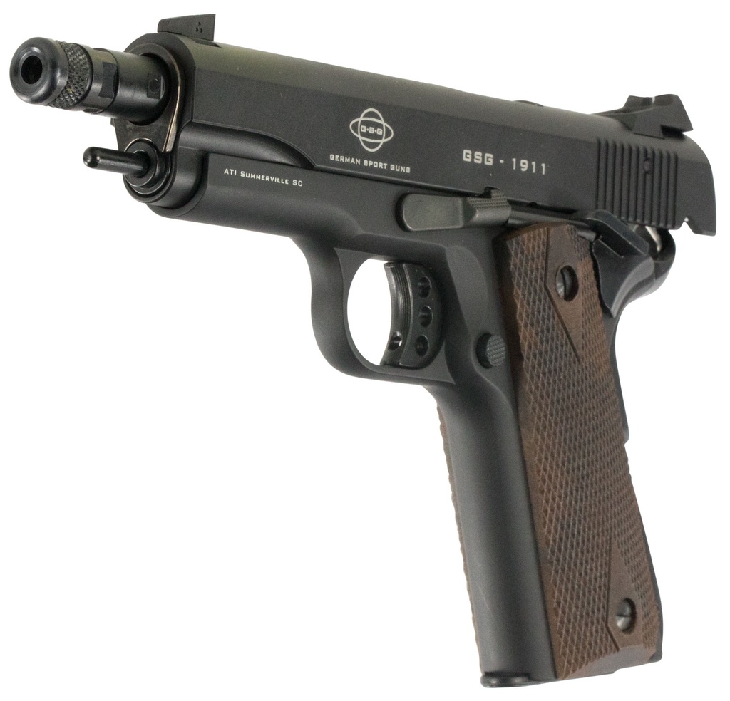 American Tactical Inc GSG M1911 22LR BL/WD 5" 10+1 2