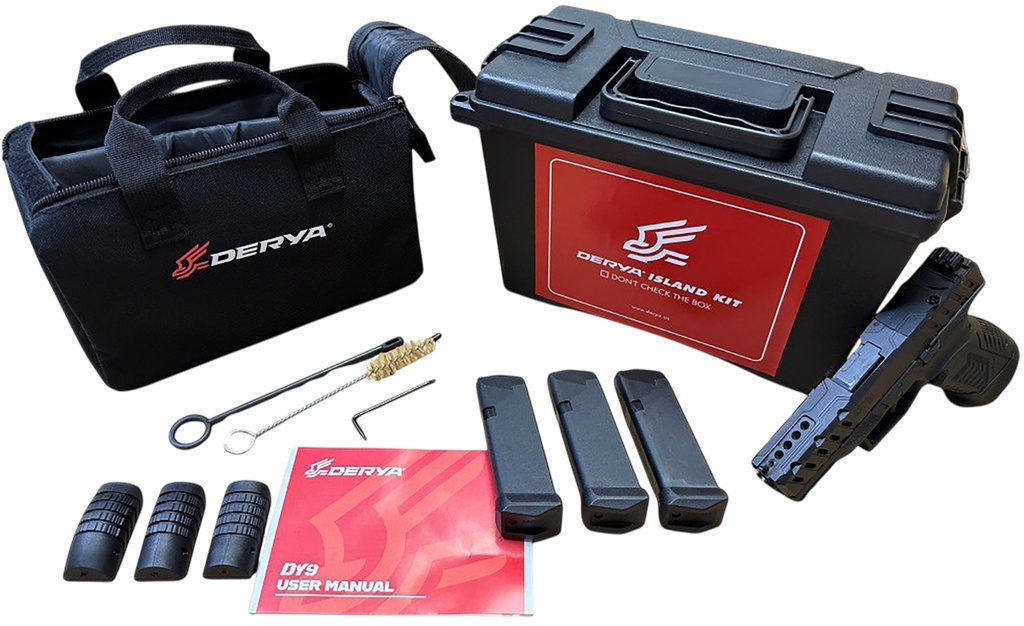 Derya Arms DY9 ISLAND 9MM BLK 15+1 OR 1