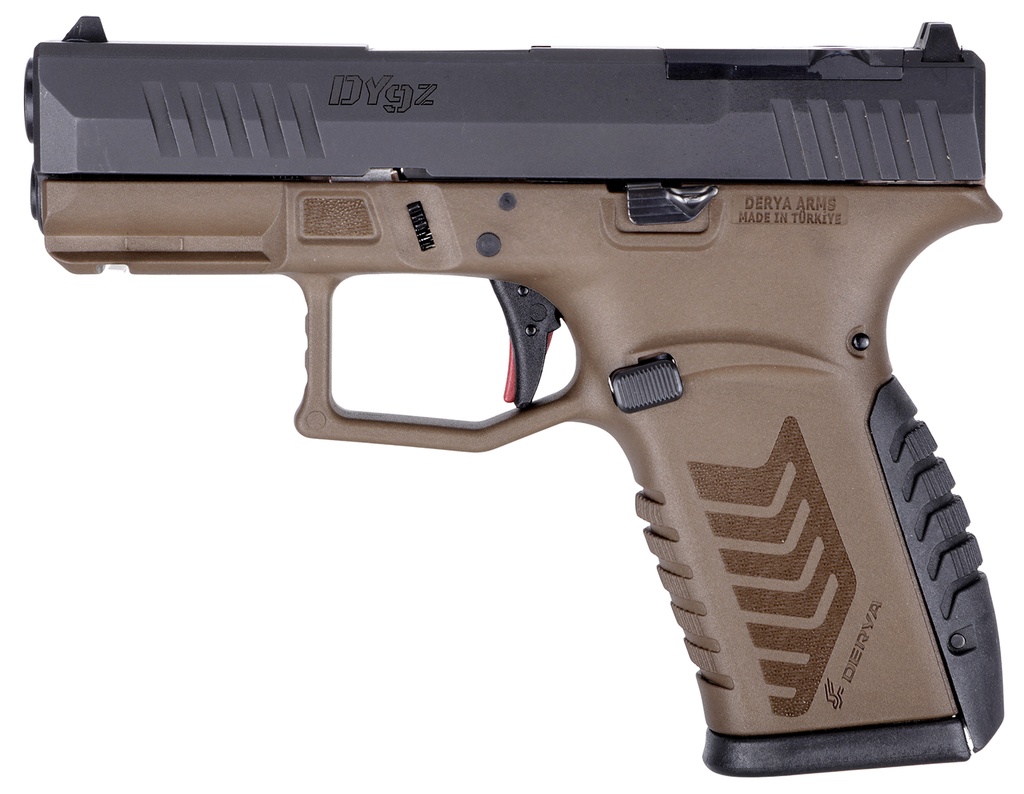 Derya Arms DY9Z 9MM BRONZE/BLK 15+1 OR 2