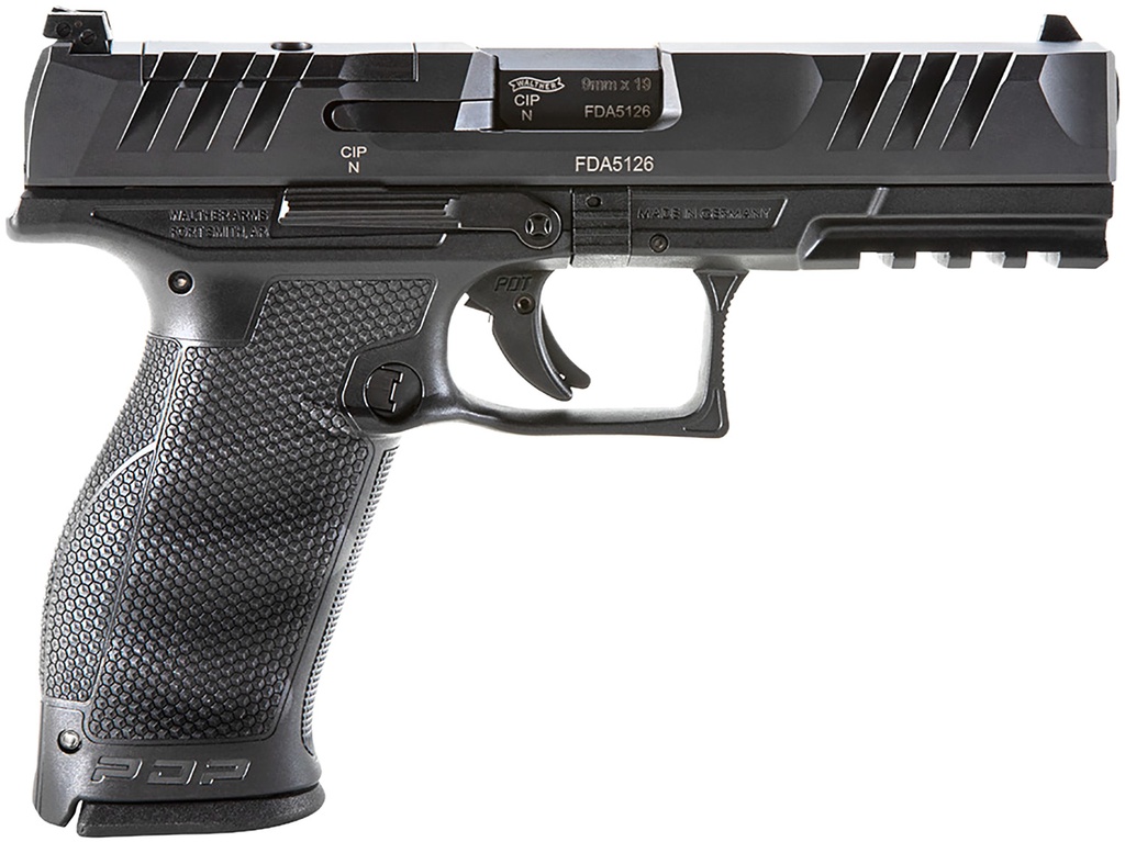 Walther Arms PDP FS 9MM 4.5" BLK OR 18+1 1