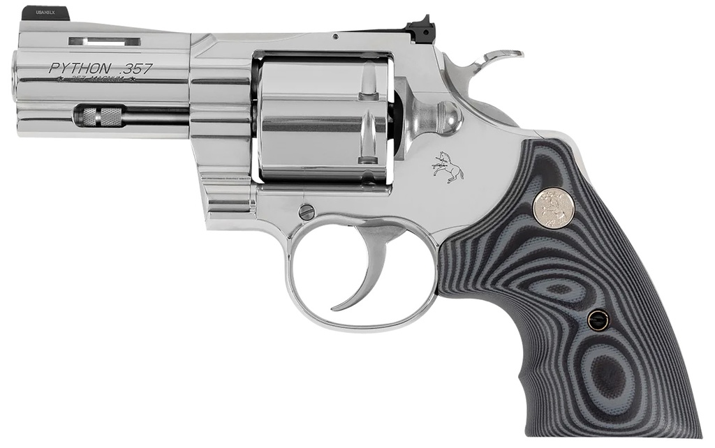 Colt PYTHON CBT 357MAG SS 3" 6RD NS 2