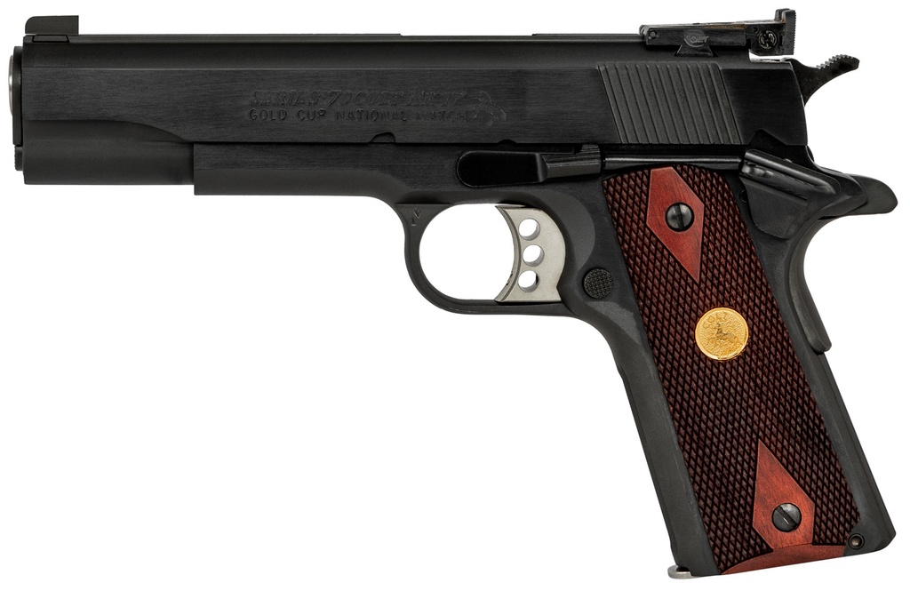 Colt GOLD CUP NAT MATCH 38SPR BL 5" 1