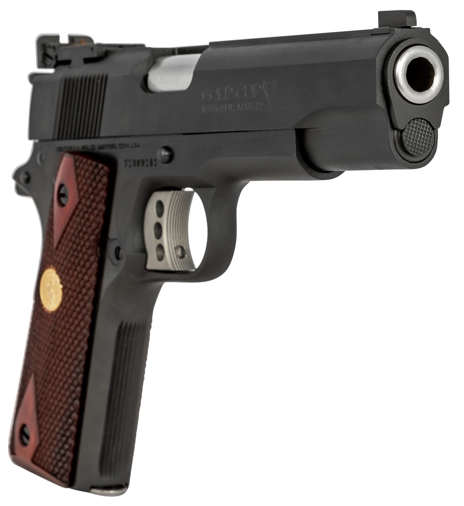 Colt GOLD CUP NAT MATCH 38SPR BL 5" 2