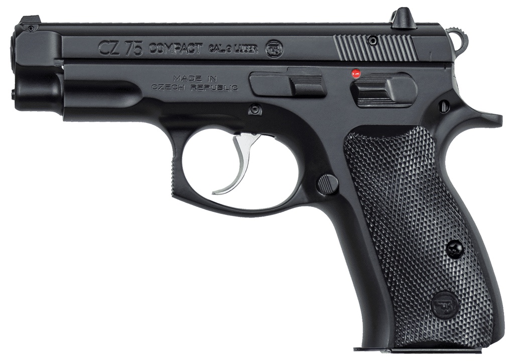 CZ 75 COMPACT 9MM BLK 15+1 3.9" # 2
